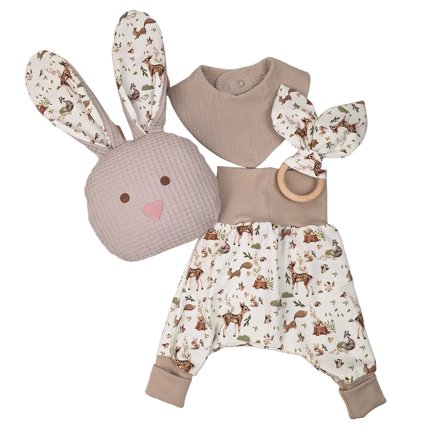 Baby set, blue, size 0-3 months
