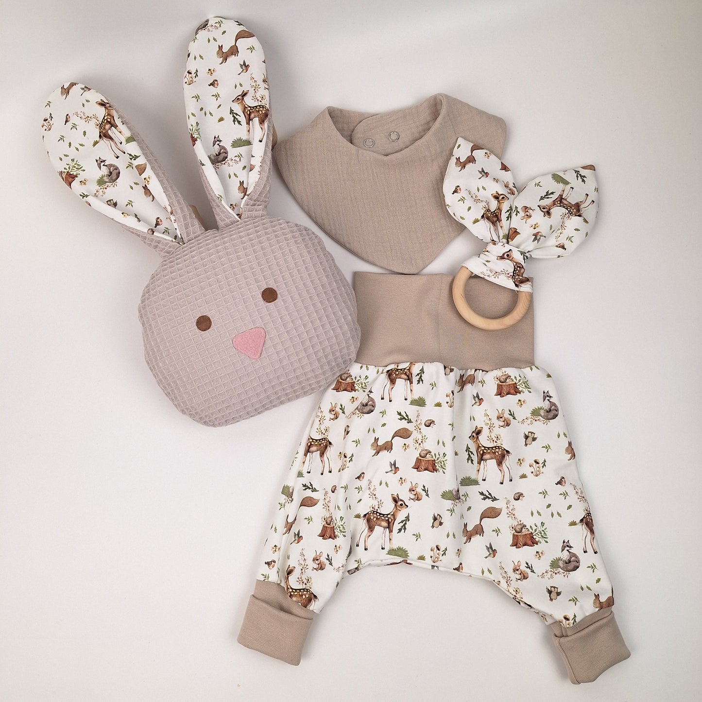 Baby set, blue, size 0-3 months