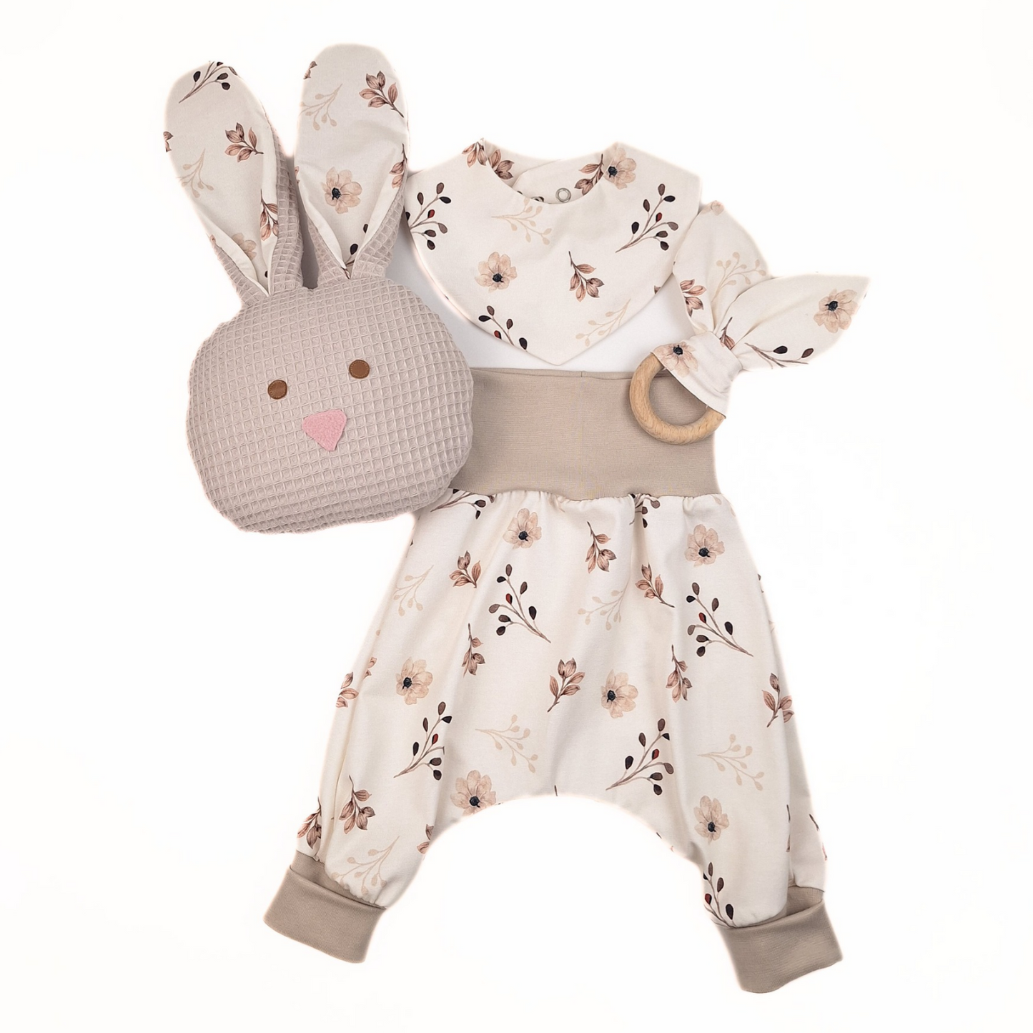 Baby set, blue, size 0-3 months