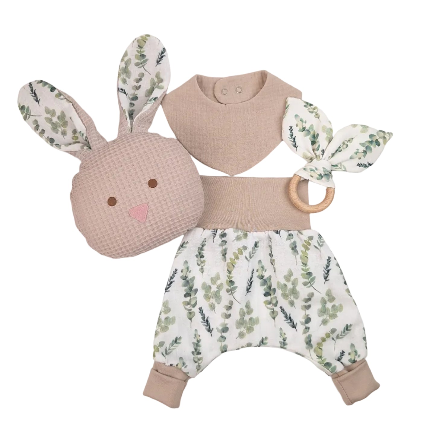 Baby set, blue, size 0-3 months