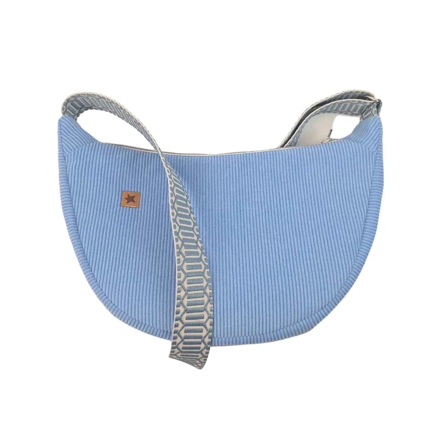 Tasche Babycord hellblau