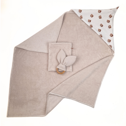 Hooded towel set